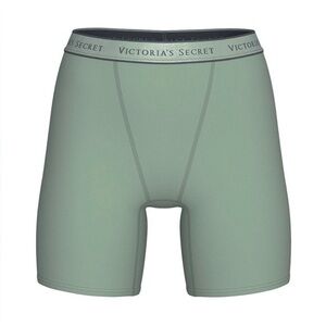 Victorias Secret Logo Cotton High-Waist Boxer Brief Panty Short Underwear. NWT